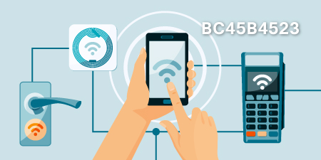 Новый м/к HOLTEK для контроллера ближней радиосвязи (NFC) BC45B4523